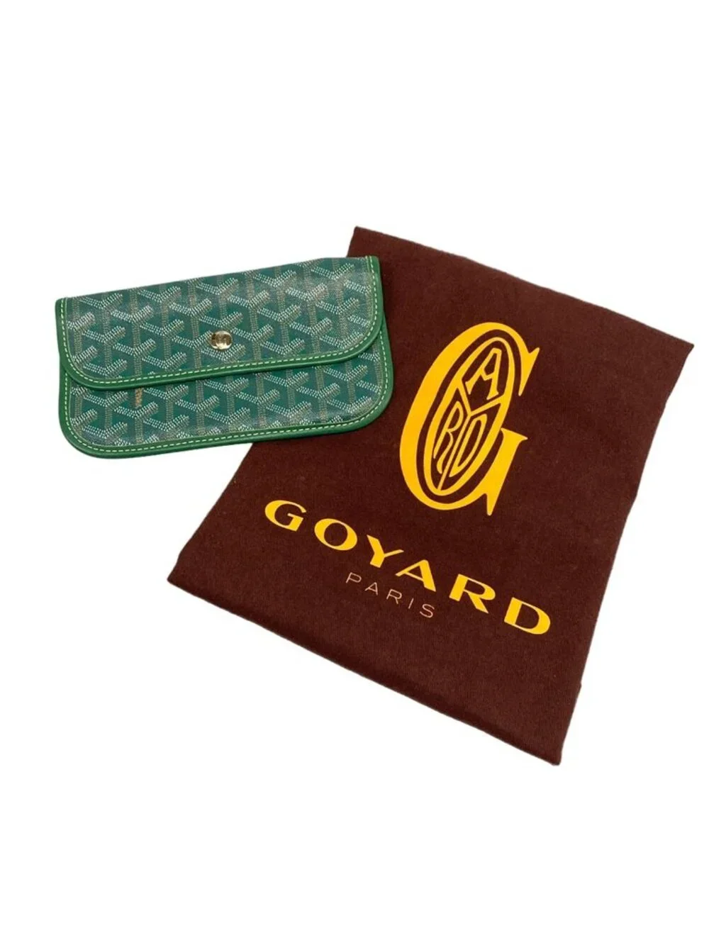 Goyard Tote Saint Louis PM Green Leather